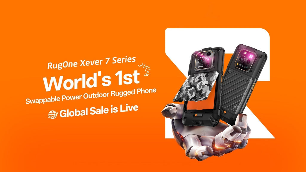 RugOne Xever 7 Series Now Available Worldwide: Swappable Power, Built for the Future.