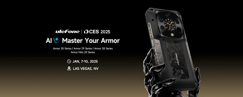 Invitation for First-hand AI Experience with Ulefone at CES 2025