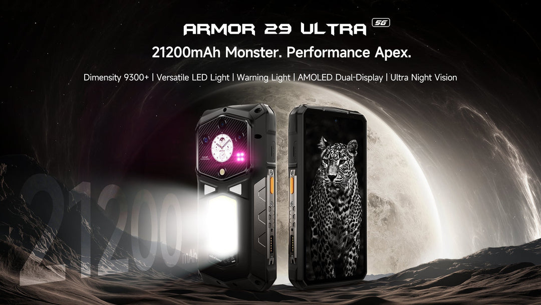 Ulefone Unveils Armor 29 Ultra: the Most Powerful Flagship with Monster 21,200mAh Battery