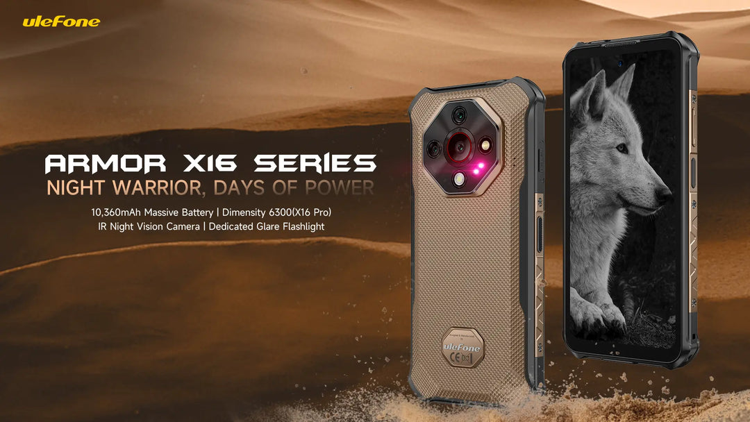 Ulefone Introduces Armor X16 Series: Biggest Battery of Armor X Family