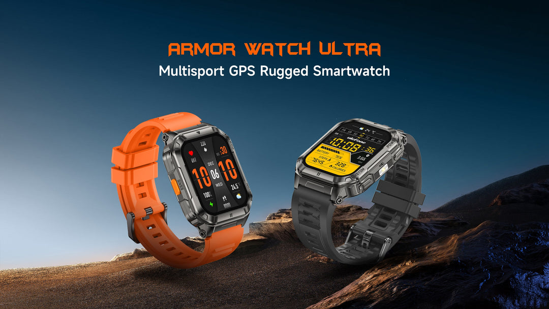 Introducing Armor Watch Ultra: A 1.93-Inch AMOLED Display, GPS and Offline Maps for Your Next Adventure