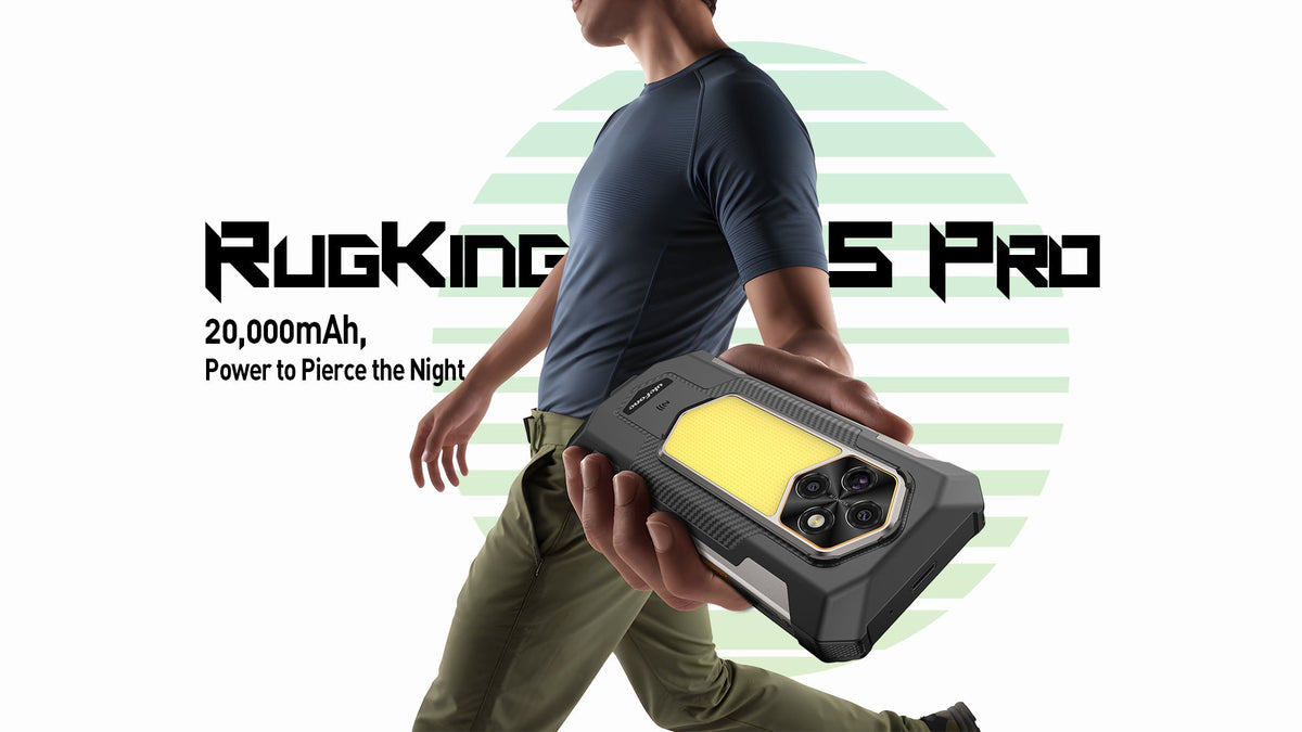 Ulefone RugKing 5 Pro: The 20,000mAh Power Monster with Ultra-Bright 910-Nit Display