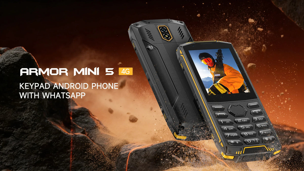 Android Reliabilty Introducing the Armor Mini 5: Keypad Reliability, Android Smart Functi ...