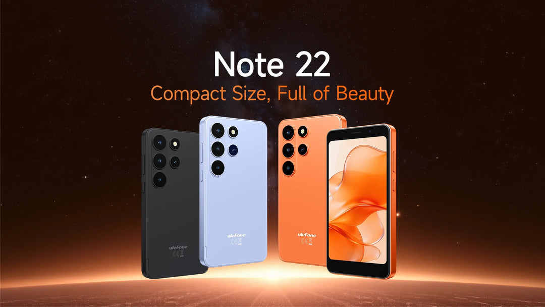 Meet Ulefone Note 22, A 5.0” Pocket-Size Smartphone with Brilliant Colors
