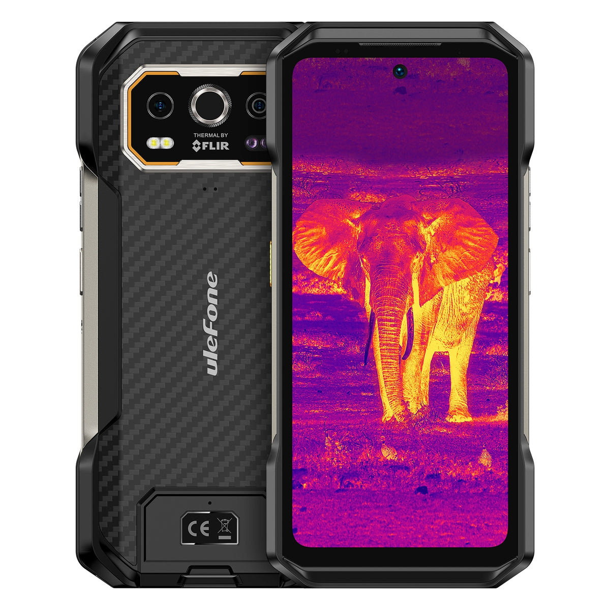 Ulefone Armor 27T+ Thermal 4G 256GB 12GB Black DS EU